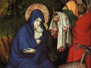 BROEDERLAM, Melchior The Flight into Egypt (detail) fg oil painting reproduction
